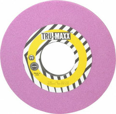 Tru-Maxx - 10" Diam x 3" Hole x 1/2" Thick, H Hardness, 46 Grit Surface Grinding Wheel - Aluminum Oxide, Type 1, Coarse Grade, 3,250 Max RPM, Vitrified Bond, No Recess - Americas Industrial Supply