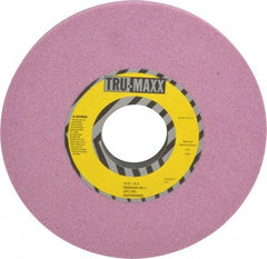 Tru-Maxx - 12" Diam x 3" Hole x 1" Thick, J Hardness, 46 Grit Surface Grinding Wheel - Aluminum Oxide, Type 1, Coarse Grade, 2,705 Max RPM, Vitrified Bond, No Recess - Americas Industrial Supply