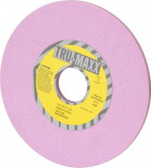 Tru-Maxx - 6" Diam x 1-1/4" Hole x 1/4" Thick, K Hardness, 80 Grit Surface Grinding Wheel - Aluminum Oxide, Type 1, Medium Grade, 5,410 Max RPM, Vitrified Bond, No Recess - Americas Industrial Supply