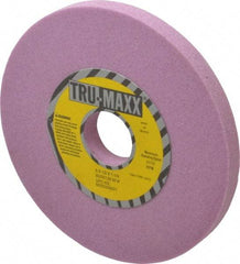 Tru-Maxx - 6" Diam x 1-1/4" Hole x 1/2" Thick, K Hardness, 60 Grit Surface Grinding Wheel - Aluminum Oxide, Type 1, Medium Grade, 5,410 Max RPM, Vitrified Bond, No Recess - Americas Industrial Supply