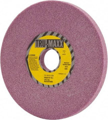 Tru-Maxx - 7" Diam x 1-1/4" Hole x 1/2" Thick, I Hardness, 46 Grit Surface Grinding Wheel - Aluminum Oxide, Type 1, Coarse Grade, 3,600 Max RPM, Vitrified Bond, No Recess - Americas Industrial Supply