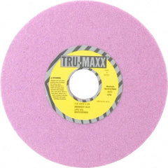 Tru-Maxx - 7" Diam x 1-1/4" Hole x 1/4" Thick, K Hardness, 46 Grit Surface Grinding Wheel - Aluminum Oxide, Type 1, Coarse Grade, 3,600 Max RPM, Vitrified Bond, No Recess - Americas Industrial Supply