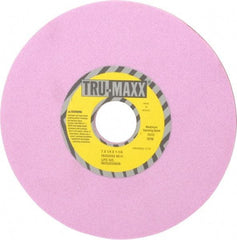 Tru-Maxx - 7" Diam x 1-1/4" Hole x 1/4" Thick, H Hardness, 80 Grit Surface Grinding Wheel - Aluminum Oxide, Type 1, Medium Grade, 3,600 Max RPM, Vitrified Bond, No Recess - Americas Industrial Supply