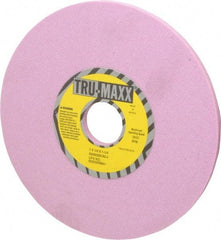 Tru-Maxx - 7" Diam x 1-1/4" Hole x 1/4" Thick, J Hardness, 80 Grit Surface Grinding Wheel - Aluminum Oxide, Type 1, Medium Grade, 3,600 Max RPM, Vitrified Bond, No Recess - Americas Industrial Supply