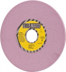 Tru-Maxx - 7" Diam x 1-1/4" Hole x 1/4" Thick, K Hardness, 80 Grit Surface Grinding Wheel - Aluminum Oxide, Type 1, Medium Grade, 3,600 Max RPM, Vitrified Bond, No Recess - Americas Industrial Supply