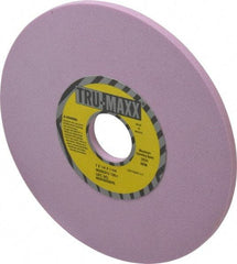 Tru-Maxx - 7" Diam x 1-1/4" Hole x 1/4" Thick, I Hardness, 100 Grit Surface Grinding Wheel - Aluminum Oxide, Type 1, Fine Grade, 3,600 Max RPM, Vitrified Bond, No Recess - Americas Industrial Supply