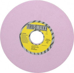 Tru-Maxx - 7" Diam x 1-1/4" Hole x 1/4" Thick, K Hardness, 100 Grit Surface Grinding Wheel - Aluminum Oxide, Type 1, Fine Grade, 3,600 Max RPM, Vitrified Bond, No Recess - Americas Industrial Supply