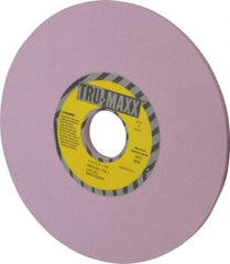 Tru-Maxx - 7" Diam x 1-1/4" Hole x 1/4" Thick, J Hardness, 120 Grit Surface Grinding Wheel - Aluminum Oxide, Type 1, Fine Grade, 3,600 Max RPM, Vitrified Bond, No Recess - Americas Industrial Supply