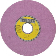 Tru-Maxx - 7" Diam x 1-1/4" Hole x 1/4" Thick, H Hardness, 46 Grit Surface Grinding Wheel - Aluminum Oxide, Type 1, Coarse Grade, 3,600 Max RPM, Vitrified Bond, No Recess - Americas Industrial Supply