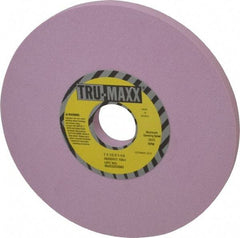 Tru-Maxx - 7" Diam x 1-1/4" Hole x 1/2" Thick, I Hardness, 100 Grit Surface Grinding Wheel - Aluminum Oxide, Type 1, Fine Grade, 3,600 Max RPM, Vitrified Bond, No Recess - Americas Industrial Supply
