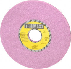 Tru-Maxx - 7" Diam x 1-1/4" Hole x 1/4" Thick, J Hardness, 46 Grit Surface Grinding Wheel - Aluminum Oxide, Type 1, Coarse Grade, 3,600 Max RPM, Vitrified Bond, No Recess - Americas Industrial Supply