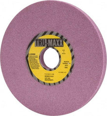 Tru-Maxx - 7" Diam x 1-1/4" Hole x 1/2" Thick, I Hardness, 60 Grit Surface Grinding Wheel - Aluminum Oxide, Type 1, Medium Grade, 3,600 Max RPM, Vitrified Bond, No Recess - Americas Industrial Supply