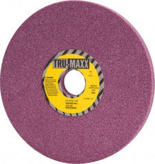 Tru-Maxx - 8" Diam x 1-1/4" Hole x 1/2" Thick, J Hardness, 46 Grit Surface Grinding Wheel - Aluminum Oxide, Type 1, Coarse Grade, 3,600 Max RPM, Vitrified Bond, No Recess - Americas Industrial Supply