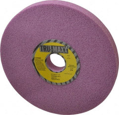 Tru-Maxx - 8" Diam x 1-1/4" Hole x 3/4" Thick, H Hardness, 46 Grit Surface Grinding Wheel - Aluminum Oxide, Type 1, Coarse Grade, 3,105 Max RPM, Vitrified Bond, No Recess - Americas Industrial Supply