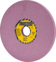 Tru-Maxx - 8" Diam x 1-1/4" Hole x 1/2" Thick, I Hardness, 60 Grit Surface Grinding Wheel - Aluminum Oxide, Type 1, Medium Grade, 3,600 Max RPM, Vitrified Bond, No Recess - Americas Industrial Supply