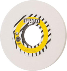 Tru-Maxx - 10" Diam x 3" Hole x 3/4" Thick, H Hardness, 46 Grit Surface Grinding Wheel - Aluminum Oxide, Type 1, Coarse Grade, 2,483 Max RPM, Vitrified Bond, No Recess - Americas Industrial Supply