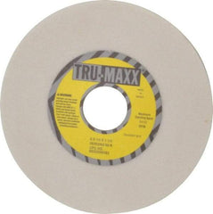 Tru-Maxx - 6" Diam x 1-1/4" Hole x 1/4" Thick, K Hardness, 60 Grit Surface Grinding Wheel - Aluminum Oxide, Type 1, Medium Grade, 5,410 Max RPM, Vitrified Bond, No Recess - Americas Industrial Supply