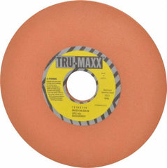 Tru-Maxx - 7" Diam x 1-1/4" Hole x 1/4" Thick, M Hardness, 220 Grit Surface Grinding Wheel - Aluminum Oxide, Type 1, Very Fine Grade, 3,600 Max RPM, Vitrified Bond, No Recess - Americas Industrial Supply
