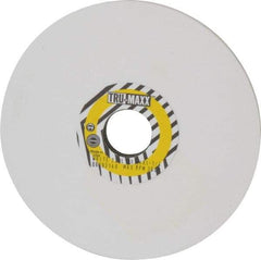 Tru-Maxx - 7" Diam x 1-1/4" Hole x 1/4" Thick, L Hardness, 220 Grit Surface Grinding Wheel - Aluminum Oxide, Type 1, Very Fine Grade, 3,600 Max RPM, Vitrified Bond, No Recess - Americas Industrial Supply