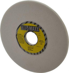 Tru-Maxx - 7" Diam x 1-1/4" Hole x 1/4" Thick, I Hardness, 80 Grit Surface Grinding Wheel - Aluminum Oxide, Type 1, Medium Grade, 3,600 Max RPM, Vitrified Bond, No Recess - Americas Industrial Supply