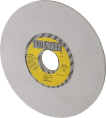 Tru-Maxx - 7" Diam x 1-1/4" Hole x 1/4" Thick, H Hardness, 120 Grit Surface Grinding Wheel - Aluminum Oxide, Type 1, Fine Grade, 3,600 Max RPM, Vitrified Bond, No Recess - Americas Industrial Supply