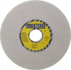 Tru-Maxx - 7" Diam x 1-1/4" Hole x 1/2" Thick, I Hardness, 46 Grit Surface Grinding Wheel - Aluminum Oxide, Type 1, Coarse Grade, 3,600 Max RPM, Vitrified Bond, No Recess - Americas Industrial Supply