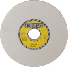 Tru-Maxx - 7" Diam x 1-1/4" Hole x 3/4" Thick, K Hardness, 60 Grit Surface Grinding Wheel - Aluminum Oxide, Type 1, Medium Grade, 3,600 Max RPM, Vitrified Bond, No Recess - Americas Industrial Supply