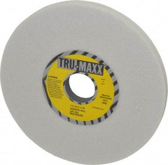 Tru-Maxx - 7" Diam x 1-1/4" Hole x 1/2" Thick, H Hardness, 46 Grit Surface Grinding Wheel - Aluminum Oxide, Type 1, Coarse Grade, 3,600 Max RPM, Vitrified Bond, No Recess - Americas Industrial Supply