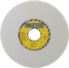 Tru-Maxx - 7" Diam x 1-1/4" Hole x 1/2" Thick, H Hardness, 60 Grit Surface Grinding Wheel - Aluminum Oxide, Type 1, Medium Grade, 3,600 Max RPM, Vitrified Bond, No Recess - Americas Industrial Supply