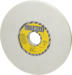 Tru-Maxx - 7" Diam x 1-1/4" Hole x 1/2" Thick, I Hardness, 60 Grit Surface Grinding Wheel - Aluminum Oxide, Type 1, Medium Grade, 3,600 Max RPM, Vitrified Bond, No Recess - Americas Industrial Supply