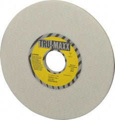 Tru-Maxx - 7" Diam x 1-1/4" Hole x 1/4" Thick, J Hardness, 46 Grit Surface Grinding Wheel - Aluminum Oxide, Type 1, Coarse Grade, 3,600 Max RPM, Vitrified Bond, No Recess - Americas Industrial Supply