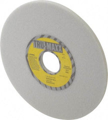Tru-Maxx - 7" Diam x 1-1/4" Hole x 1/4" Thick, K Hardness, 46 Grit Surface Grinding Wheel - Aluminum Oxide, Type 1, Coarse Grade, 3,600 Max RPM, Vitrified Bond, No Recess - Americas Industrial Supply