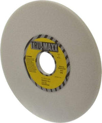 Tru-Maxx - 7" Diam x 1-1/4" Hole x 1/4" Thick, J Hardness, 60 Grit Surface Grinding Wheel - Aluminum Oxide, Type 1, Medium Grade, 3,600 Max RPM, Vitrified Bond, No Recess - Americas Industrial Supply