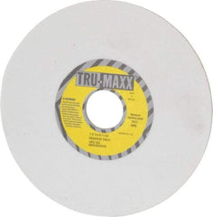 Tru-Maxx - 7" Diam x 1-1/4" Hole x 1/4" Thick, H Hardness, 100 Grit Surface Grinding Wheel - Aluminum Oxide, Type 1, Fine Grade, 3,600 Max RPM, Vitrified Bond, No Recess - Americas Industrial Supply