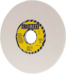 Tru-Maxx - 7" Diam x 1-1/4" Hole x 1/4" Thick, I Hardness, 100 Grit Surface Grinding Wheel - Aluminum Oxide, Type 1, Fine Grade, 3,600 Max RPM, Vitrified Bond, No Recess - Americas Industrial Supply