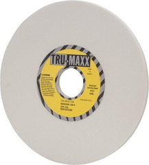 Tru-Maxx - 7" Diam x 1-1/4" Hole x 1/4" Thick, K Hardness, 100 Grit Surface Grinding Wheel - Aluminum Oxide, Type 1, Fine Grade, 3,600 Max RPM, Vitrified Bond, No Recess - Americas Industrial Supply
