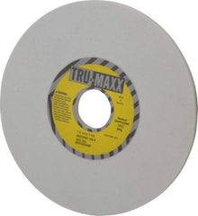 Tru-Maxx - 7" Diam x 1-1/4" Hole x 1/4" Thick, K Hardness, 150 Grit Surface Grinding Wheel - Aluminum Oxide, Type 1, Very Fine Grade, 3,600 Max RPM, Vitrified Bond, No Recess - Americas Industrial Supply