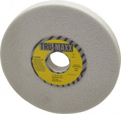 Tru-Maxx - 7" Diam x 1-1/4" Hole x 3/4" Thick, H Hardness, 46 Grit Surface Grinding Wheel - Aluminum Oxide, Type 1, Coarse Grade, 3,600 Max RPM, Vitrified Bond, No Recess - Americas Industrial Supply