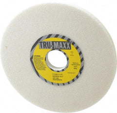Tru-Maxx - 7" Diam x 1-1/4" Hole x 3/8" Thick, H Hardness, 46 Grit Surface Grinding Wheel - Aluminum Oxide, Type 1, Coarse Grade, 3,600 Max RPM, Vitrified Bond, No Recess - Americas Industrial Supply
