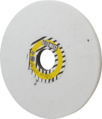 Tru-Maxx - 7" Diam x 1-1/4" Hole x 3/8" Thick, K Hardness, 60 Grit Surface Grinding Wheel - Aluminum Oxide, Type 1, Medium Grade, 3,600 Max RPM, Vitrified Bond, No Recess - Americas Industrial Supply