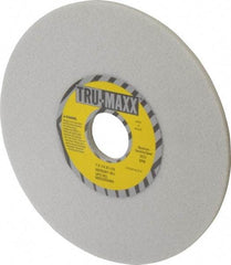 Tru-Maxx - 7" Diam x 1-1/4" Hole x 1/4" Thick, I Hardness, 46 Grit Surface Grinding Wheel - Aluminum Oxide, Type 1, Coarse Grade, 3,600 Max RPM, Vitrified Bond, No Recess - Americas Industrial Supply