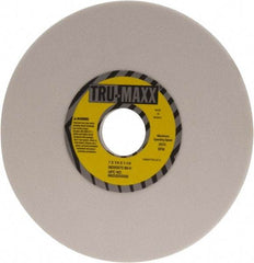 Tru-Maxx - 7" Diam x 1-1/4" Hole x 1/4" Thick, H Hardness, 80 Grit Surface Grinding Wheel - Aluminum Oxide, Type 1, Medium Grade, 3,600 Max RPM, Vitrified Bond, No Recess - Americas Industrial Supply