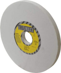 Tru-Maxx - 7" Diam x 1-1/4" Hole x 1/2" Thick, J Hardness, 120 Grit Surface Grinding Wheel - Aluminum Oxide, Type 1, Fine Grade, 3,600 Max RPM, Vitrified Bond, No Recess - Americas Industrial Supply