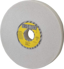 Tru-Maxx - 8" Diam x 1-1/4" Hole x 1" Thick, K Hardness, 46 Grit Surface Grinding Wheel - Aluminum Oxide, Type 1, Coarse Grade, 3,600 Max RPM, Vitrified Bond, No Recess - Americas Industrial Supply