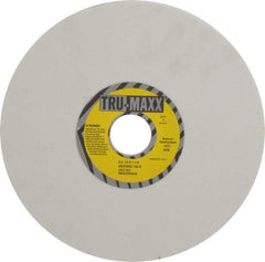 Tru-Maxx - 8" Diam x 1-1/4" Hole x 1/4" Thick, K Hardness, 100 Grit Surface Grinding Wheel - Aluminum Oxide, Type 1, Fine Grade, 3,600 Max RPM, Vitrified Bond, No Recess - Americas Industrial Supply