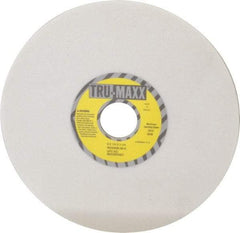 Tru-Maxx - 8" Diam x 1-1/4" Hole x 1/4" Thick, K Hardness, 60 Grit Surface Grinding Wheel - Aluminum Oxide, Type 1, Medium Grade, 3,600 Max RPM, Vitrified Bond, No Recess - Americas Industrial Supply