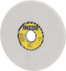 Tru-Maxx - 8" Diam x 1-1/4" Hole x 1/2" Thick, I Hardness, 46 Grit Surface Grinding Wheel - Aluminum Oxide, Type 1, Coarse Grade, 3,105 Max RPM, Vitrified Bond, No Recess - Americas Industrial Supply