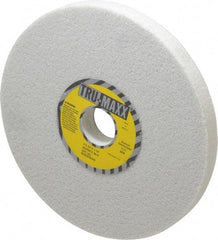 Tru-Maxx - 8" Diam x 1-1/4" Hole x 3/4" Thick, H Hardness, 46 Grit Surface Grinding Wheel - Aluminum Oxide, Type 1, Coarse Grade, 3,105 Max RPM, Vitrified Bond, No Recess - Americas Industrial Supply