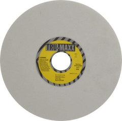 Tru-Maxx - 8" Diam x 1-1/4" Hole x 1/4" Thick, J Hardness, 60 Grit Surface Grinding Wheel - Aluminum Oxide, Type 1, Medium Grade, 3,600 Max RPM, Vitrified Bond, No Recess - Americas Industrial Supply