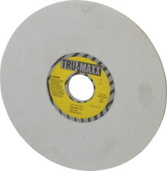 Tru-Maxx - 8" Diam x 1-1/4" Hole x 1/4" Thick, I Hardness, 80 Grit Surface Grinding Wheel - Aluminum Oxide, Type 1, Medium Grade, 3,600 Max RPM, Vitrified Bond, No Recess - Americas Industrial Supply